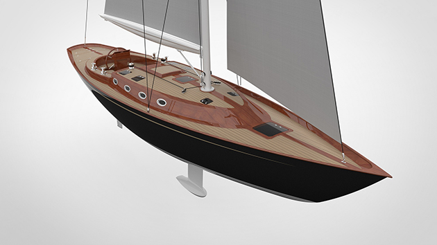 Spirit Yachts Spirit 47CR Front 4K Render low res