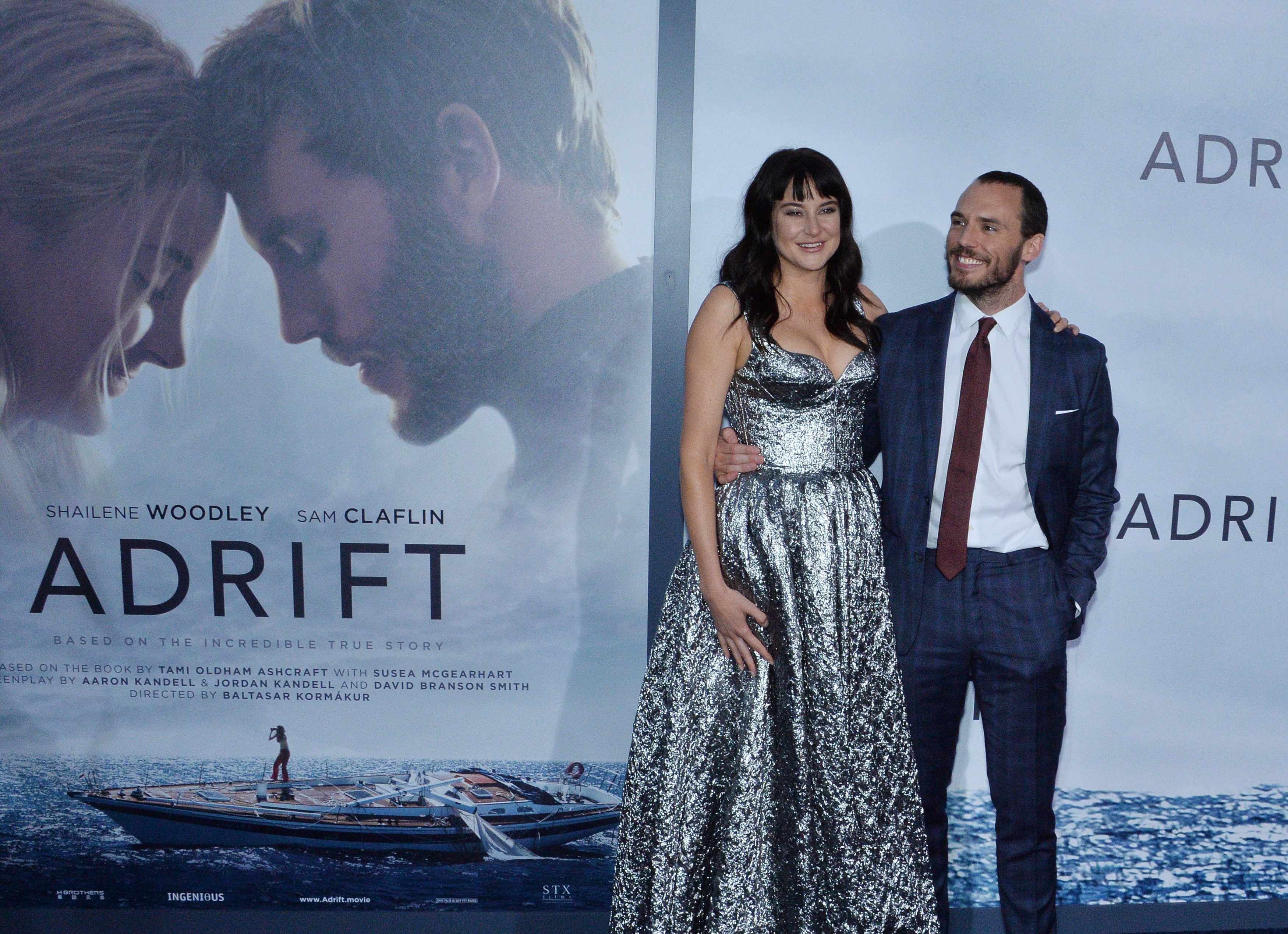 Shailene Woodley and Sam Claflin 'Adrift' Premiere - Los Angeles
