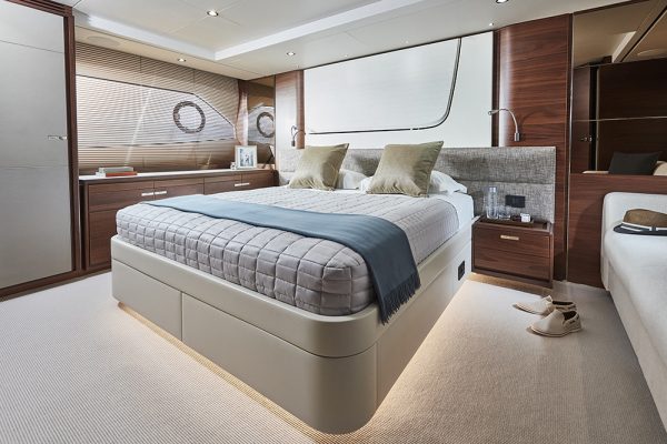 render of princess 70 master stateroom