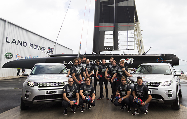 Rita - the America's Cup race boat for Land Rover BAR