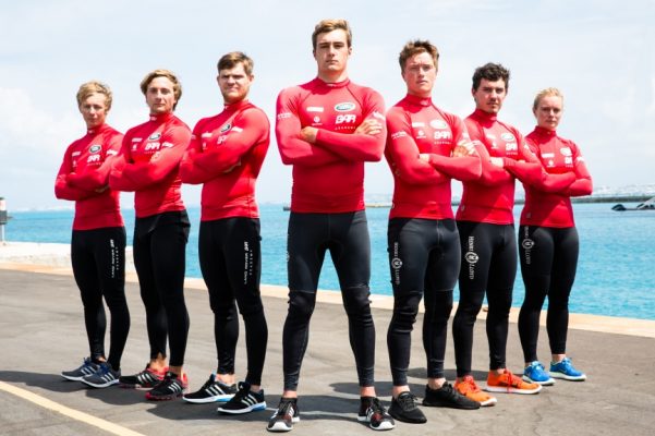 Land Rover BAR Red Bull Youth America's Cup team