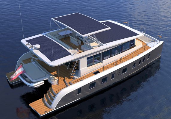 Silent Yachts Silent 55 rendering