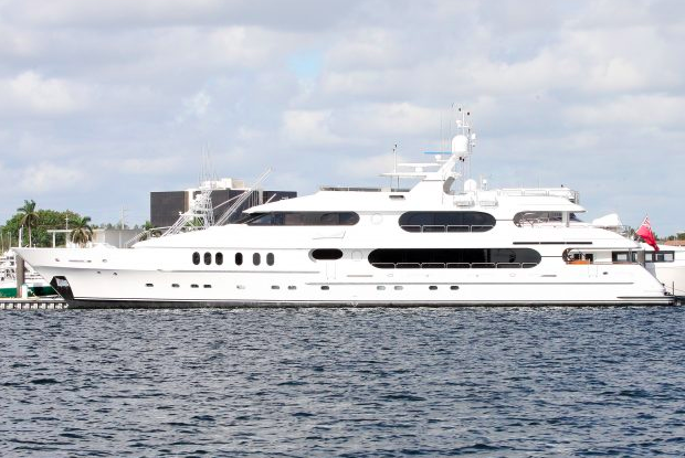 Tiger Woods' yacht Privacy at sea